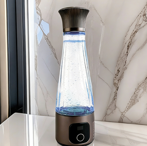 Bouteille d'eau riche en hydrogène 5000PPB, gobelet, rechargeable par USB, verre portable, générateur d'eau hydrogénée pour la maison, le bureau, les voyages - Product Image 5