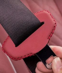 Housse de protection universelle en cuir pour <span class=keywords><strong>ceinture</strong></span> de sécurité de <span class=keywords><strong>voiture</strong></span> 2 points, coussinet de bandoulière, accessoires auto - Product Image 4