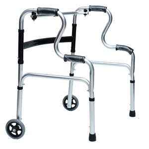 Déambulateur en alliage d'aluminium avec roues pour personnes âgées, aide à la mobilité - Product Image 2