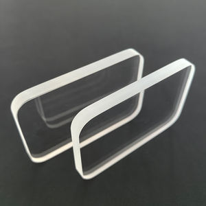 Personalizado redondo quartzo vidro discos uv luz transmitância sintético fundido sílica fosco vidro lente - Product Image 5