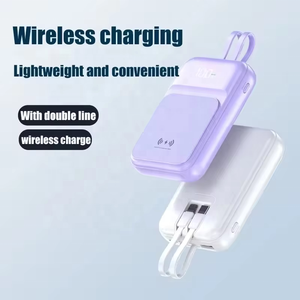 10000mAh <span class=keywords><strong>Cargador</strong></span> inalámbrico Tipo-c Carga rápida <span class=keywords><strong>Mac</strong></span> 4 en 1 Banco de energía magnético Seguro - Product Image 4