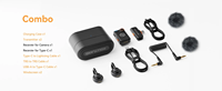 Hollyland Lark M2S Professional Portable Mini Wireless Lavalier MIC Headset Microphone à main pour la diffusion en direct