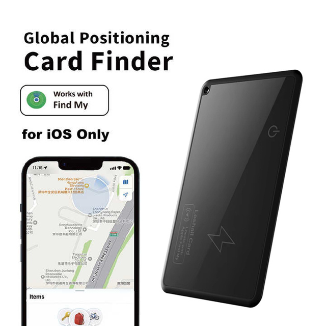 Air Wallet Card mfi Certification Find Anti-loss Tracker for Wallet Backpack Bag Tag Air Tracker Locator