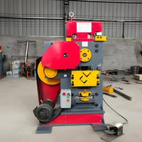 Machine de découpe et de poinçonnage mécanique multifonctionnelle pour la construction, traite les profilés en acier et les fers à angle, moteur 2,2 kW