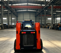 Mini-chargeuse compacte professionnelle certifiée CE pour la construction agricole et paysagère efficace