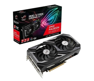 بطاقة رسومات الألعاب HUASHUO ROG STRIX RX 6600 XT O8G بذاكرة 8 جيجابايت GDDR6 ومعالج رسومات AMD RDNA <span class=keywords><strong>2</strong></span> ومروحتين مزدوجتين وإضاءة RGB ومنفذ PCIe 4.0 - Product Image 1