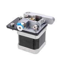 Pièces d'imprimante 3D Creality Officielles Ender-3 Pro/3S/3 V2/3 Max CR-10/10S : Accessoire d'extrusion gris en plastique ABS et métal pour mise à niveau de l'extrudeur