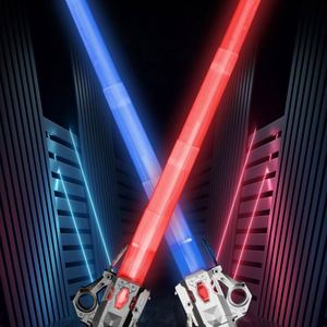 2 sabres laser LED pour enfants, sabres Jedi avec lumières clignotantes, brillent dans le noir pour les enfants - Product Image 4
