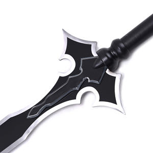 Ming Hu <span class=keywords><strong>Sword</strong></span> <span class=keywords><strong>Art</strong></span> <span class=keywords><strong>Online</strong></span> Saison <span class=keywords><strong>2</strong></span> Epée sacrée Chapitre ALO EOG Kirito Arme Épée Noire COS Accessoires - Product Image 3