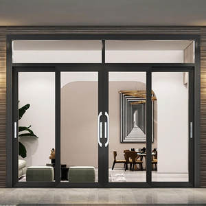 Balcón exterior de vidrio de doble capa Balcón exterior Puerta horizontal de doble vidrio Puerta corrediza de <span class=keywords><strong>terraza</strong></span> - Product Image 1