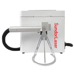 Máquina de gravação a laser de fibra raycus jpt, mini máquina de gravação de sundor, 20w/30w, novo, 2021