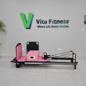 Máquina de Pilates Reformer Comercial de Aluminio Personalizable para Entrenamiento de Core y Estiramiento, Fabricada en China - Product Image 1