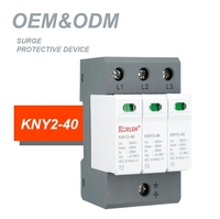 Parafoudre KORLEN 20kA AC T2 Type 3P pour équipements électroniques industriels et systèmes solaires