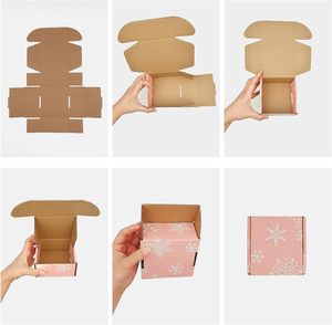 Tùy chỉnh tốt nhất bán chất lượng <span class=keywords><strong>Fancy</strong></span> sóng giấy Quà Tặng vận chuyển box với mô hình đẹp - Product Image 4