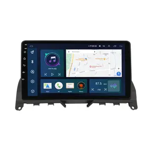 MEKEDE 1280*720 Android11 dvd player For Mercedes Benz C Class 3 W204 2010 S204 c300 8+128G BT SWC GPS car audio stereo android