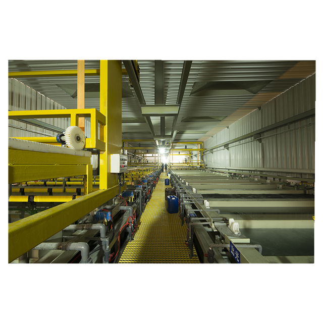 Full Automatic Electroplating Equipment Rack Hanging Galvanizing Production Line