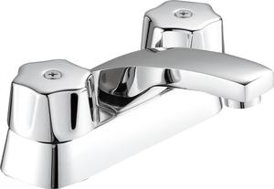 Robinet mélangeur à double poignée en laiton d'origine chinoise avec traitement de surface chromé durable - Product Image 5