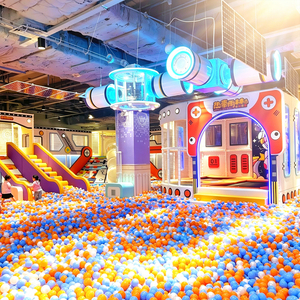 Équipements de terrain de jeux intérieur à usage commercial : parcs de trampolines, toboggans, parcs d'attractions, services de conception gratuits pour salles de jeux - Product Image 2