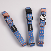 OKEYPETS Collier pour chat et chien personnalisé, luxueux, coloré, confortable, en néoprène souple et réglable