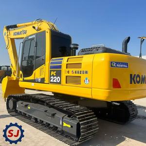 Excavadora Usada Komatsu PC220-8 de 22 Toneladas, Excavadora Hidráulica de Orugas, Maquinaria de Construcción Japonesa de Segunda Mano en Venta - Product Image 2