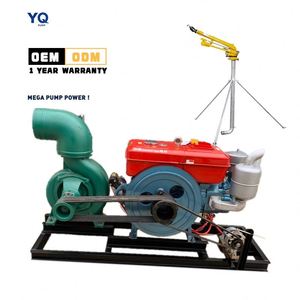 Pompe d'irrigation à moteur diesel personnalisable, grande capacité, pour l'agriculture et l'industrie - Product Image 1