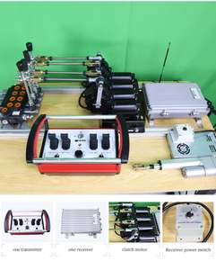 Fournisseur d'usine de télécommande sans fil industrielle proportionnelle à 4 joysticks DC24V, étanche IP68, portée de 225 m, personnalisable 5 km - Product Image 6