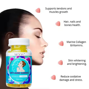 กัมมี่คอลลาเจนไบโอตินสำหรับต่อต้านริ้วรอยวิตามินกัมมี่ - Product Image 5