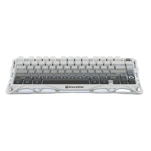 <span class=keywords><strong>Clavier</strong></span> mécanique sans fil GravaStar Mercury K1 75% 2025, nouveau, original, design exosquelette en alliage d'aluminium pour les joueurs professionnels - Product Image 1