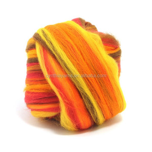 2019 Mix Color Australia Merino 66s 70s 80s 100% Roving <b>Arm</b> <b>Knitting</b> Yarn Merino <b>Wool</b> Yarn - Product Image 5