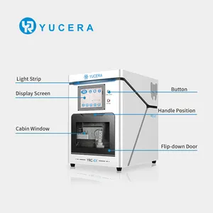 Fraiseuse humide Yucera 6X 5 axes pour clinique dentaire et laboratoire dentaire équipement de fraisage dentaire