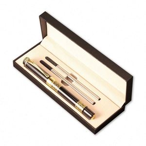 Custom Custom Logo Luxury Business Gift Multi-color <b>Metal</b> 1.0mm <b>Roller</b> Ball Point Pens Promotional Gift Set Box Business Writing - Product Image 6