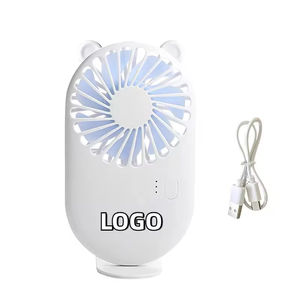 Ventilateur portatif USB, ventilateur de poche, ventilateur silencieux pour bureau, extérieur, voyage, refroidisseur d'air - Product Image 1