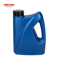 Réservoir chimique en HDPE de 1 L vide, à usage industriel, avec bouchon à vis, bouteille en plastique
