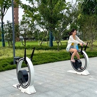 2025 nouveaux jeux de sports à domicile-VR AR simulateur de cyclisme interactif vélo dynamique vélo d'exercice vidéo équipement d'amusement en plein air
