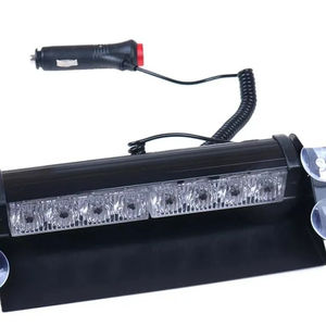 Luz estroboscópica Universal para coche, lámpara de advertencia intermitente para vehículo, luces de emergencia rojas y azules, 3 modos de parpadeo, 12V - Product Image 1