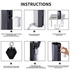 Kissure Aiguille De Tatouage Machine À Laver <span class=keywords><strong>Maquillage</strong></span> <span class=keywords><strong>Permanent</strong></span> Aiguille De Tatouage Nettoyant Machine Automatique Couleur Encre Flush Fournitures De Tatouage - Product Image 5