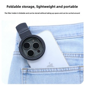 <span class=keywords><strong>Filtre</strong></span> à densité neutre pour téléphone portable, ND2-400, gris gradué réglable, externe 52mm, vente en gros du fabricant - Product Image 4