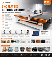 Máquina de Corte CNC de Cama Plana para Papel Corrugado, Embalaje, PVC, Adhesivos, Cartón Espumado, Cuchilla Oscilante, Plotter de Corte Digital