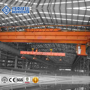 Fabricante chino de doble viga de alta resistencia 30 Ton 32 Ton 40 ton puente grúa electromagnética para la venta - Product Image 6