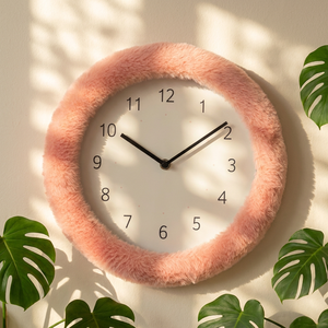 Horloge murale analogique à quartz personnalisée à piles, design contemporain de luxe, décoration intérieure pour chambre d'enfant, salle de jeux, décoration douce pour la maison - Product Image 1