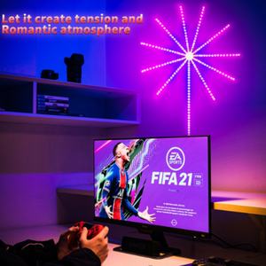 Luces Solares LED de Fuegos Artificiales, Luces de Hadas RGB con Control Remoto, Decoración para Exteriores, Caminos, Patios, Jardines, Navidad - Product Image 2