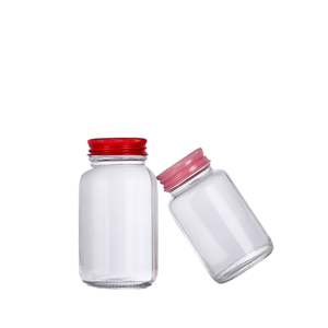 Vide 60ml 100ml 120ml givré clair vitamine comprimé <span class=keywords><strong>capsule</strong></span> médicinale pilule pot en verre - Product Image 2