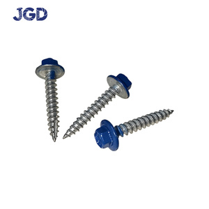 Viti autoforanti a testa esagonale in acciaio al carbonio zincato, viti <span class=keywords><strong>TEK</strong></span> metriche per coperture metalliche, direttamente dalla fabbrica con MOQ basso - Product Image 6