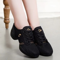 Sports chauds Jazz chaussures semelle extérieure souple respirant femmes baskets pratique tennis chaussures de danse