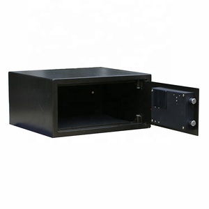 Portable Mini Hotel Electric Safe Box with Electronic Digital &amp; Key Lock <strong>Hidden</strong> <strong>Compartment</strong> Stash Locker Safe - Product Image 2