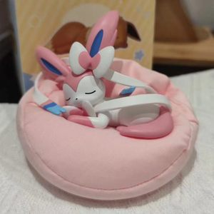 100% Autentico <span class=keywords><strong>Anime</strong></span> Giapponese 9 Pezzi/Scatola Pokemoned Sleeping Eevee Blind Box Adorabili Action Figure in PVC Mini Giocattoli Decorativi Ornamenti - Product Image 4