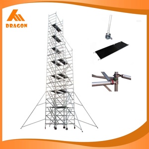 Dragonstage hệ thống giàn giáo di động bằng nhôm 6082 trong nhà hiện đại với phạm vi chiều cao 2 m-40m để lắp đặt sân khấu âm nhạc - Product Image 3