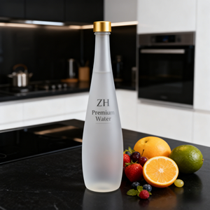 Offerta Speciale: Bottiglia in Vetro Smerigliato Vuota da 375ml, 500ml, 700ml, 750ml per <span class=keywords><strong>Acqua</strong></span> Frizzante, Succhi, <span class=keywords><strong>Acqua</strong></span> <span class=keywords><strong>di</strong></span> <span class=keywords><strong>Sorgente</strong></span>, <span class=keywords><strong>Acqua</strong></span> Minerale con Tappo Personalizzato - Product Image 1