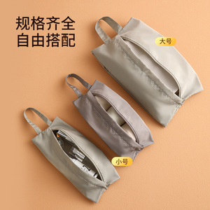 Travel Storage Bag Rectangle Gray Large Small For Trip Clothing Organizer - Product Image 4