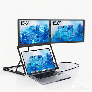 Extensor de Pantalla Dual para Portátil de 15.6 Pulgadas - Monitor Portátil Plug & Play para MacBook Air Pro M1 M2 M3 M4 y Portátiles con Windows - Product Image 1